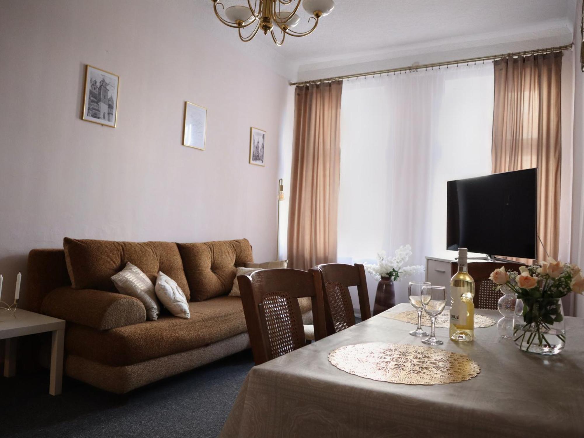 Apartmán 555 Flat - 55 M² Mieszkanie, 5 Min - Dworzec Glowny